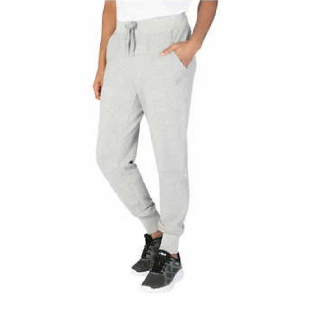 NEW FILA Women's Grey Joggers Pants with Pockets